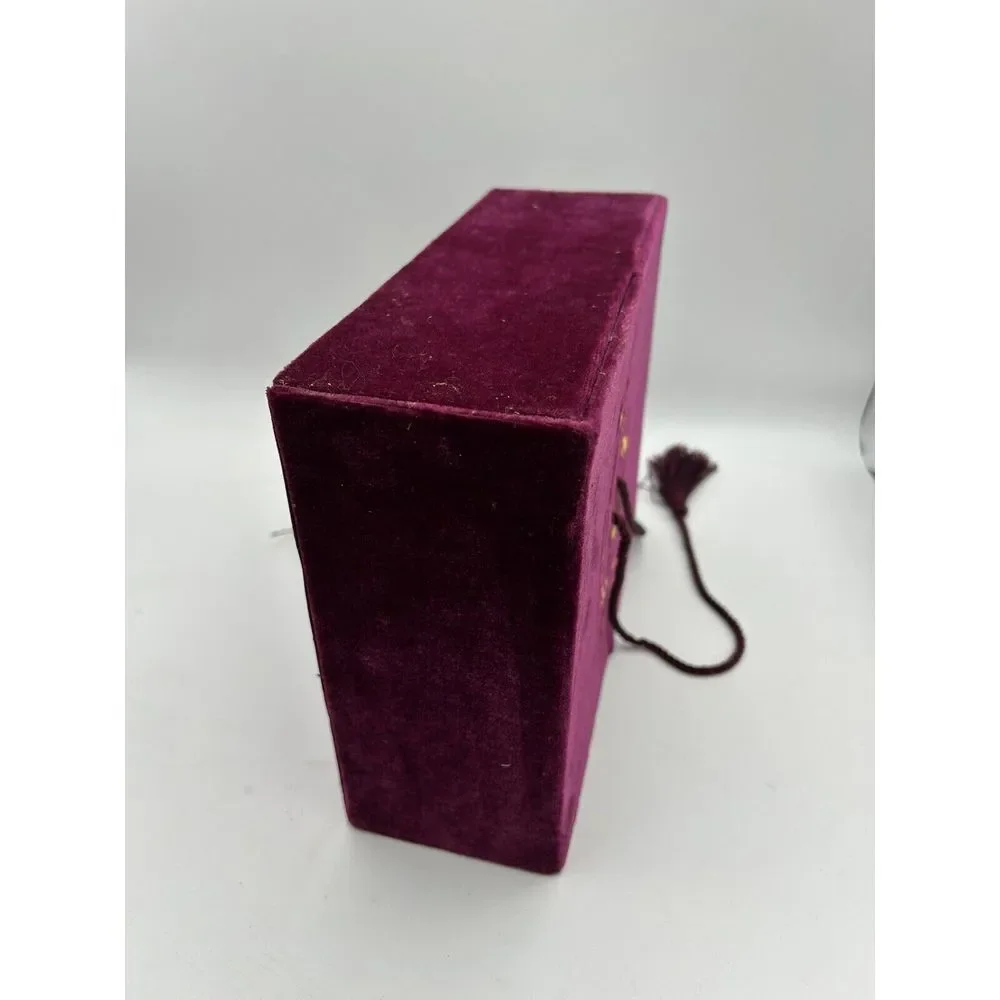 Vintage BAL A VERSAILLES Gift Set Velvet Box - No Product. Box For Display Only